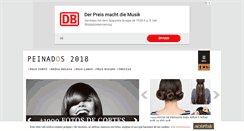Desktop Screenshot of peinados.es