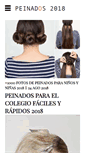 Mobile Screenshot of peinados.es